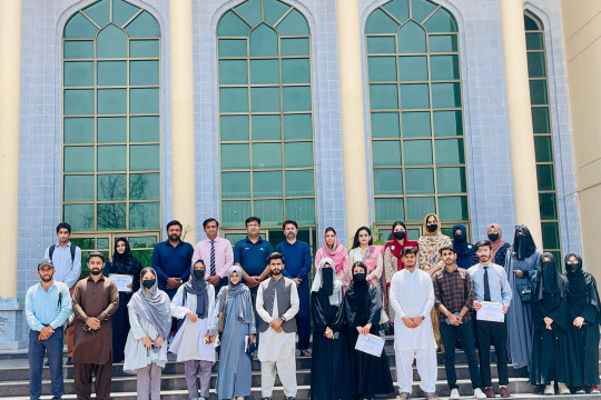 IUB organized a seminar with the title ”سب کو میسر رہے ماں کا آنچل“ at KGF Auditorium, Baghdad ul Jadeed Campus.