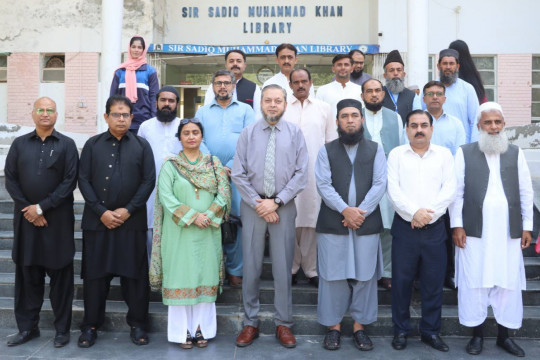 IUB organized an exhibition of books related to the Seerat-un-Nabi (ﷺ) at Baghdad-ul-Jadeed Campus.