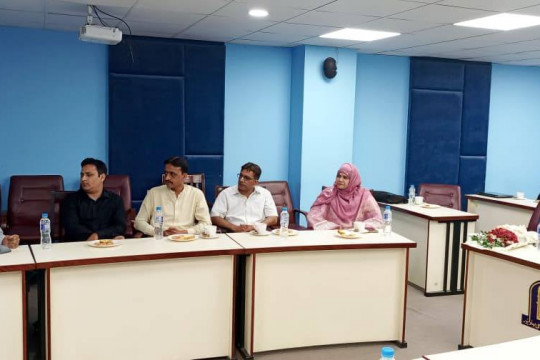 Seminar on "Transforming Libraries through Cloud Technology for Virtual Users.” held at the IUB