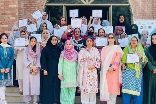 A successful training workshop entitled "Financial Management Strategies for Women-Led SMEs"