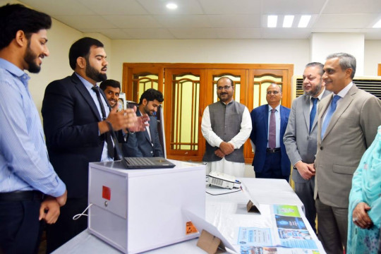 The Islamia University of Bahawalpur organized the first-ever Tech Expo.