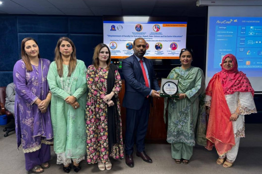 Training workshop organized by IUB to aimed to empower faculty members by enhancing their competencies