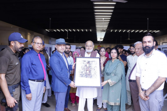 Inauguration of BFA Degree Show 2024 at Islamia University of Bahawalpur