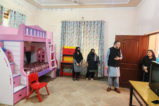 Vice Chancellor Prof. Dr. Muhammad Kamran visited the Day Care Center, Baghdad ul Jadeed Campus.