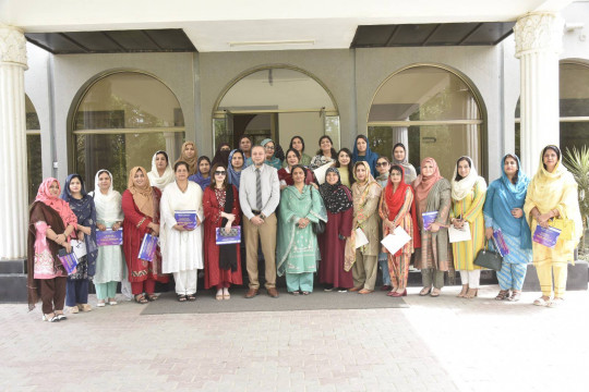 Certificates of appreciation were awarded to the International Women's Day 2025 organizing committee.