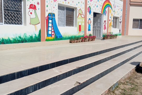 Three day care centers were established on three campuses by the Punjab government and IUB.