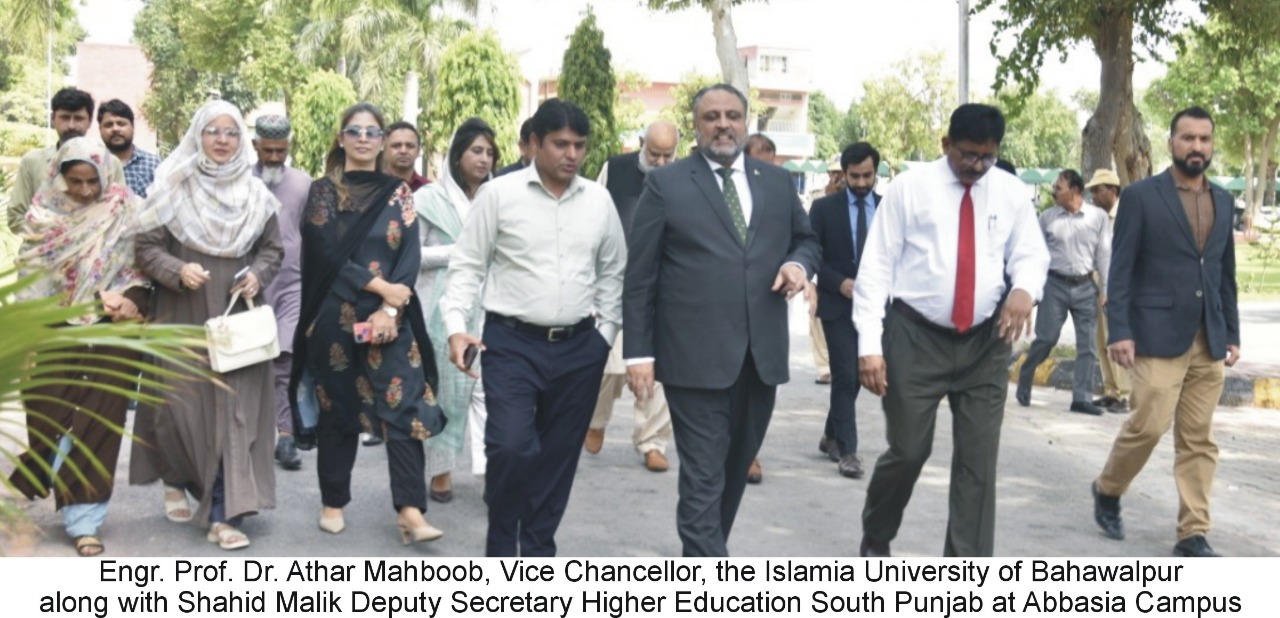 Deputy Secretary Higher Education South Punjab Shahid Malik attended the 78th meeting of the Syndicate of the IUB