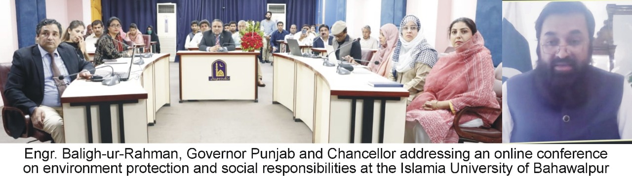 IUB organized 1st International Virtual Conference on Environmental Protection and Social Responsibility