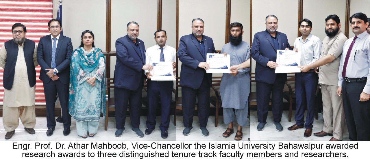 “Certificate Distribution Ceremony” organized by Directorate of ORIC IUB and Quality Enhancement Cell IUB