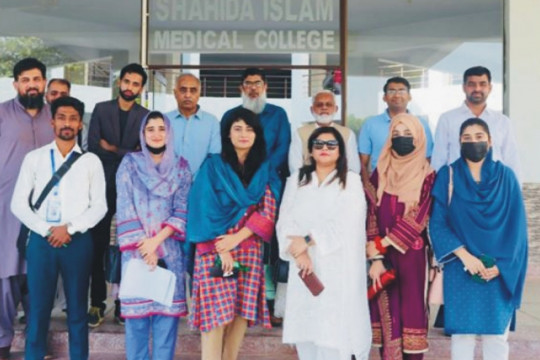 IUB organized a training workshop under the Safe Roller Health Project