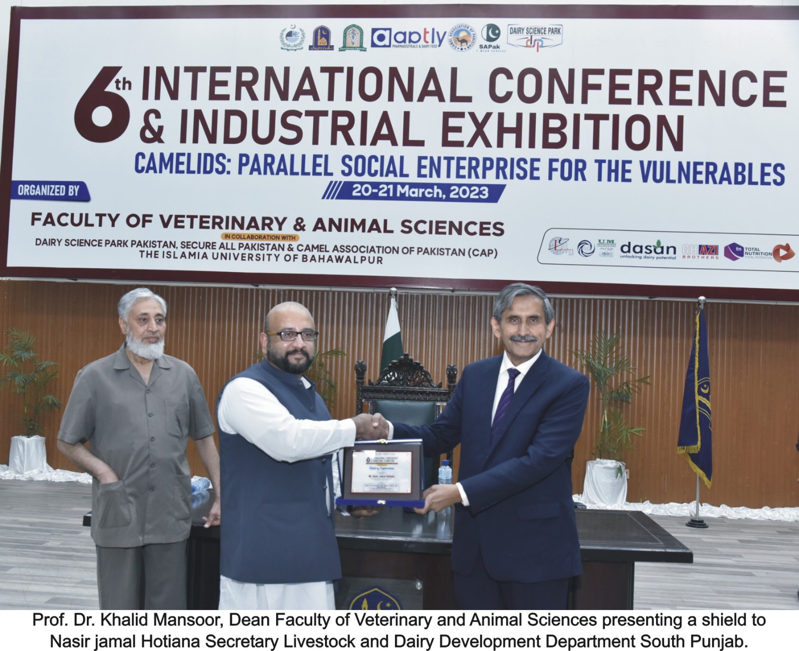 IUB organized the 6th two-day International Conference and Industrial Exhibition on Capacity Building of Camels Products