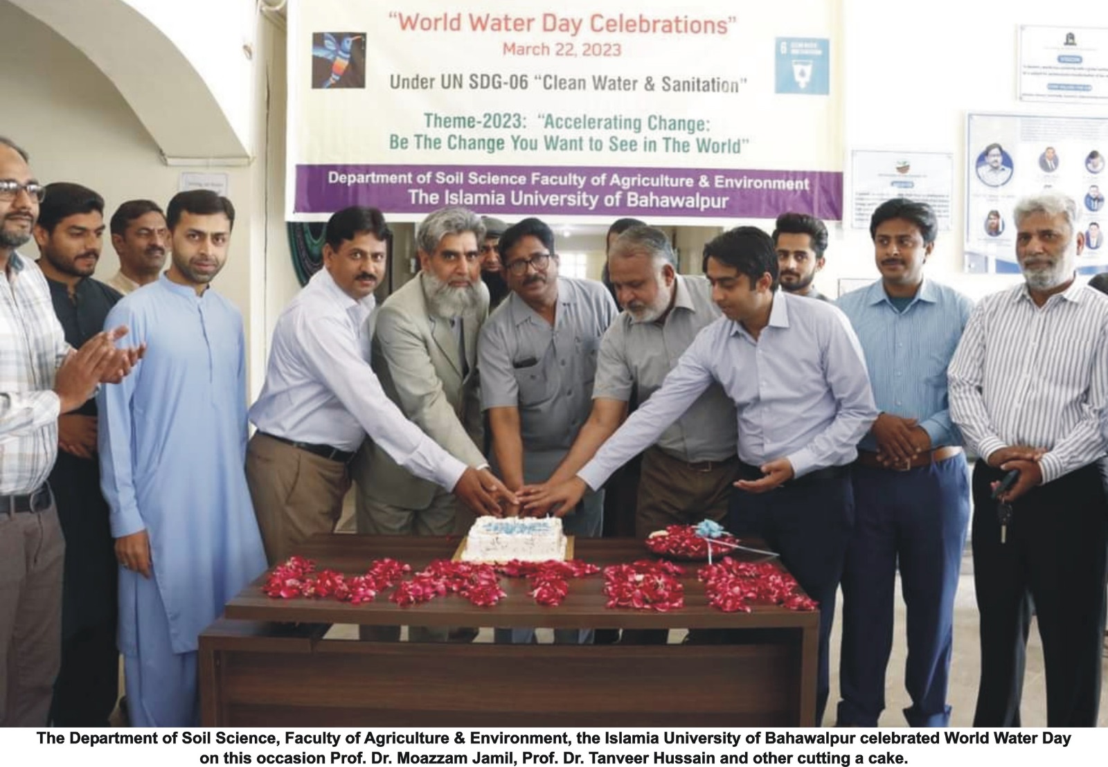World Water Day 2023 was celebrated in the Faculty of Agriculture & Environment, IUB
