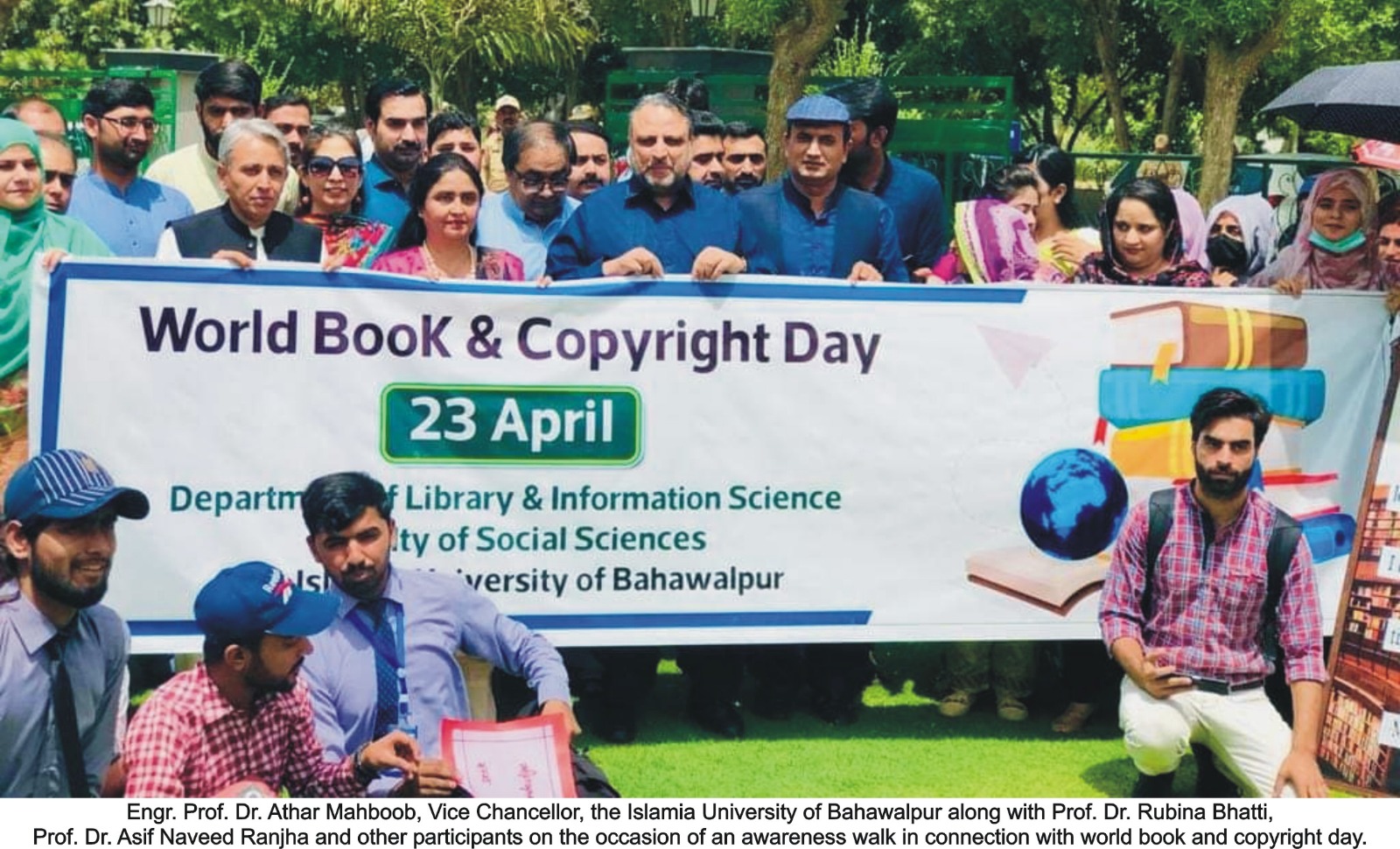 World Book and Copy Day was celebrated at IUB on 23rd April 2023