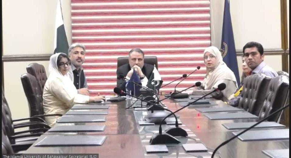 The 6th Meeting of Consortium held online under the chair of Convener Vice Chancellor, Engr. Prof. Dr. Athar Mahboob