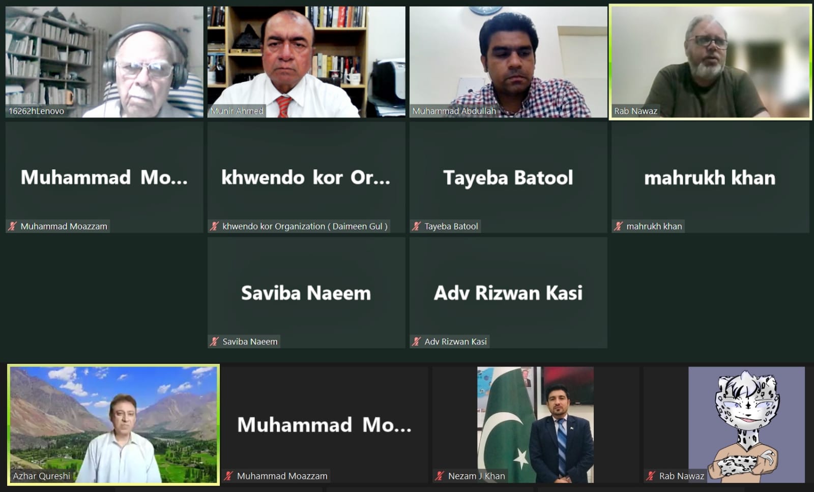 Director CIDS, IUB Dr. Muhammad Abdullah attended the National Webinar organized by Devcom-Pakistan