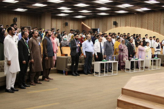 Principal UCON IUB Mr. Farhan Mukhtar was invited as keynote speaker on International Nurses Day at University of Lahore