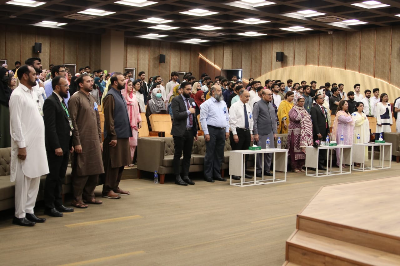 Principal UCON IUB Mr. Farhan Mukhtar was invited as keynote speaker on International Nurses Day at University of Lahore