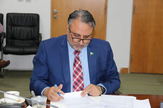 Engr Prof Dr. Athar Mehboob Participated in the 44th meeting of Expert Review Committee for International Travel Grants