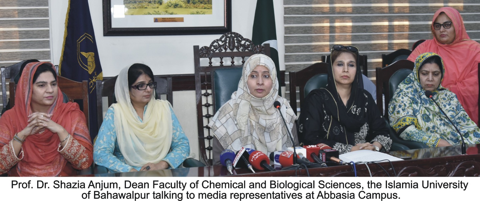 Maintaining the sanctity and respect of IUB is the responsibility of all sections of the society, Prof. Dr. Shazia Anjum