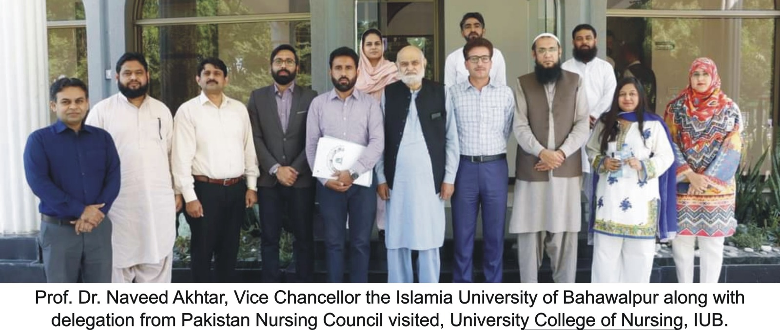 A team from PNC visited IUB with the objective of recognition of MSN program and Seat Enhancement in BSN program