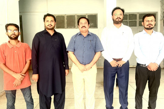 Dr. Majid Al Gaffar of Hazara University Mansehra expressed about the Department of Media and Communication Studies, IUB