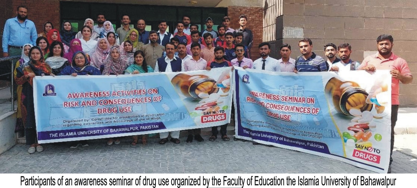 IUB organized awareness Seminar on Risk and Consequences of Drug Use at Faculty of Education, IUB