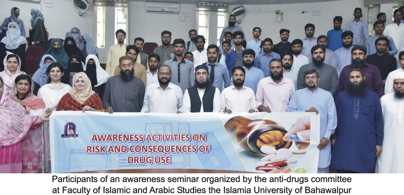 Awareness seminar on risk and consequences of drug abuse at the Faculty of Islamic and Arabic Studies, IUB