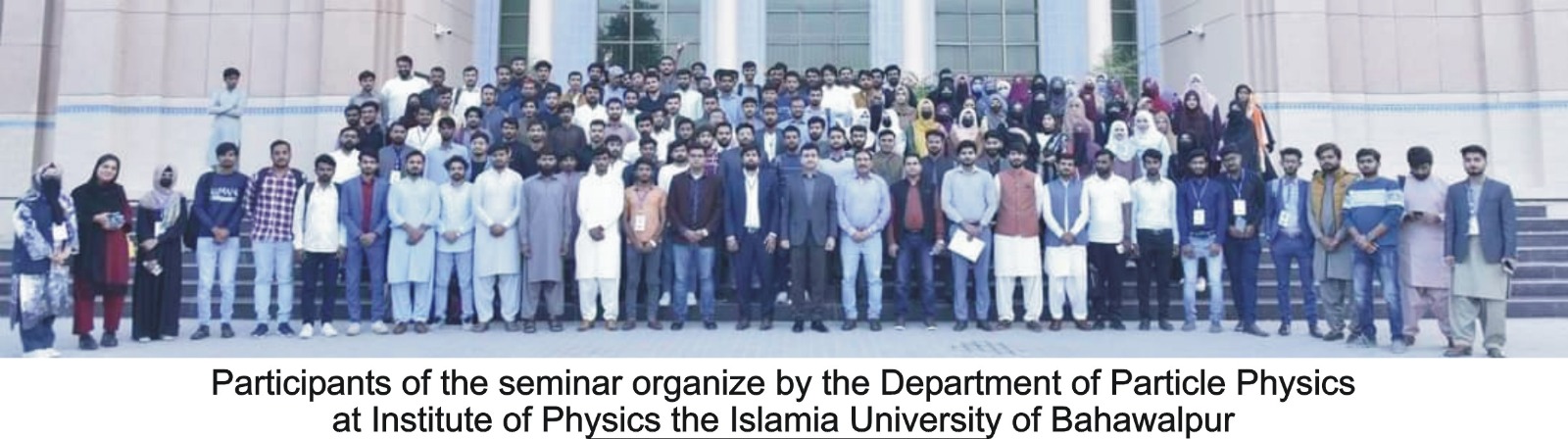 IUB organized a one-day seminar on the topic of CMS Experimental Virtual Visit to CERN, Geneva