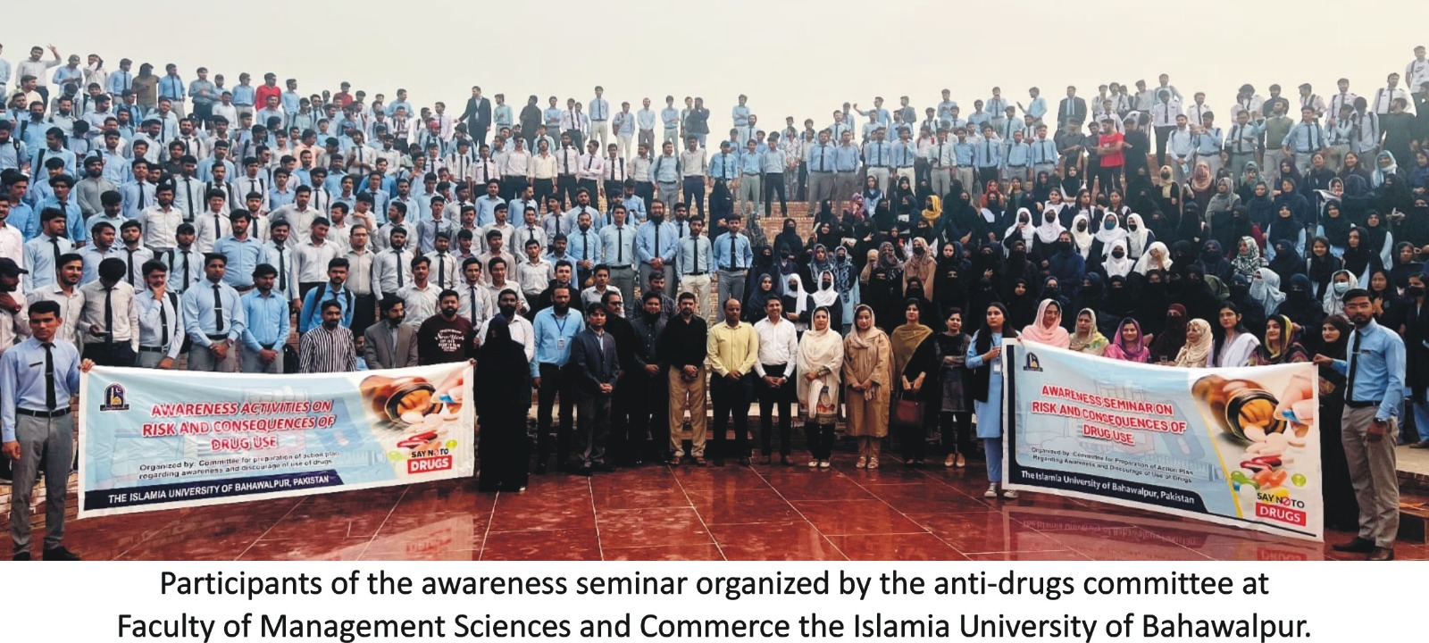 Awareness seminar on risk and consequences of drug abuse at the Faculty Of Management Sciences and Commerce, IUB