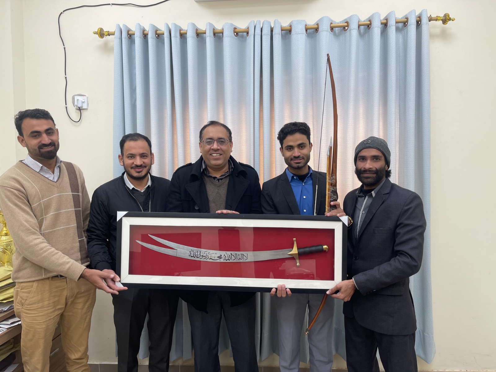 IUB student Mohammad Ayub got 2nd position in Nationwide Speech Competition at Aiwan-i-Iqbal Islamabad