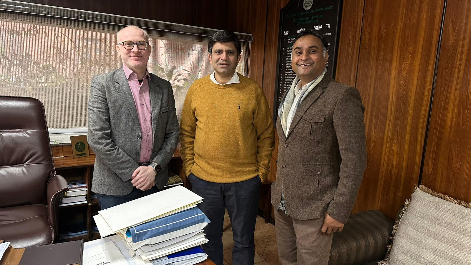 Muhammad Waqar Mushtaq Lecturer IUB has been nominated as focal person for Ganweriwala Execution Project