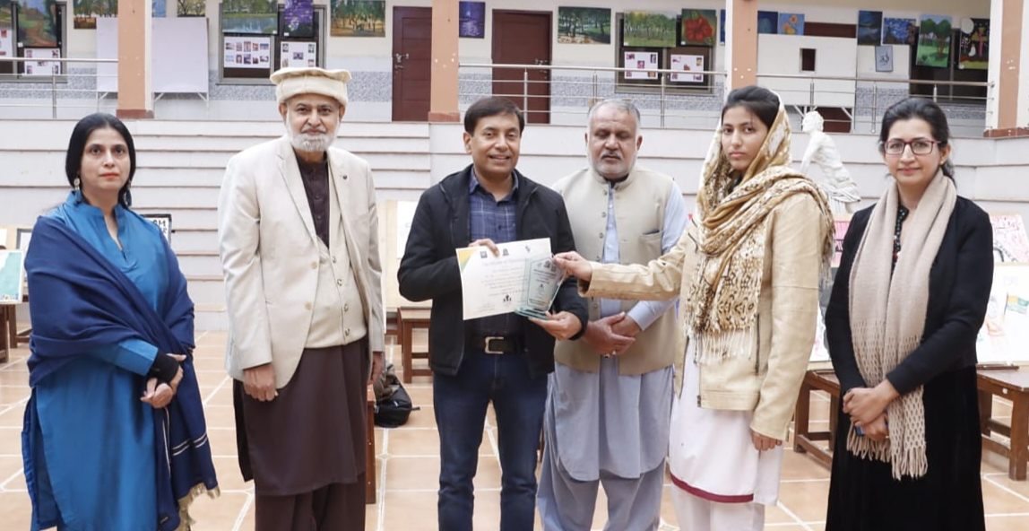 Painting and poster making competitions were organized in IUB on the occasion of Kashmir Solidarity Day 2024