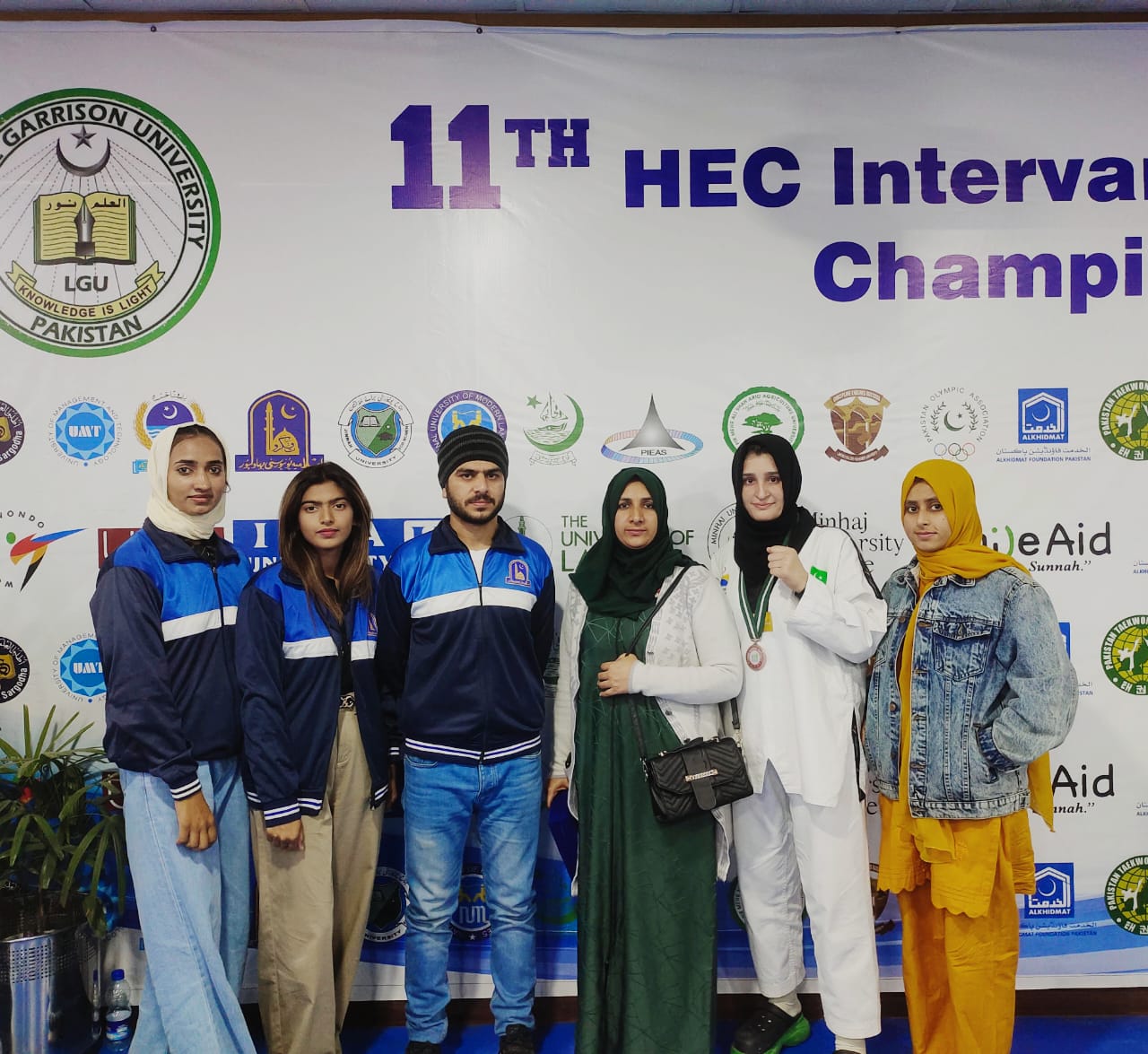 IUB student won Bronze Medal in All Pakistan Inter-University Women Taekwondo Championship
