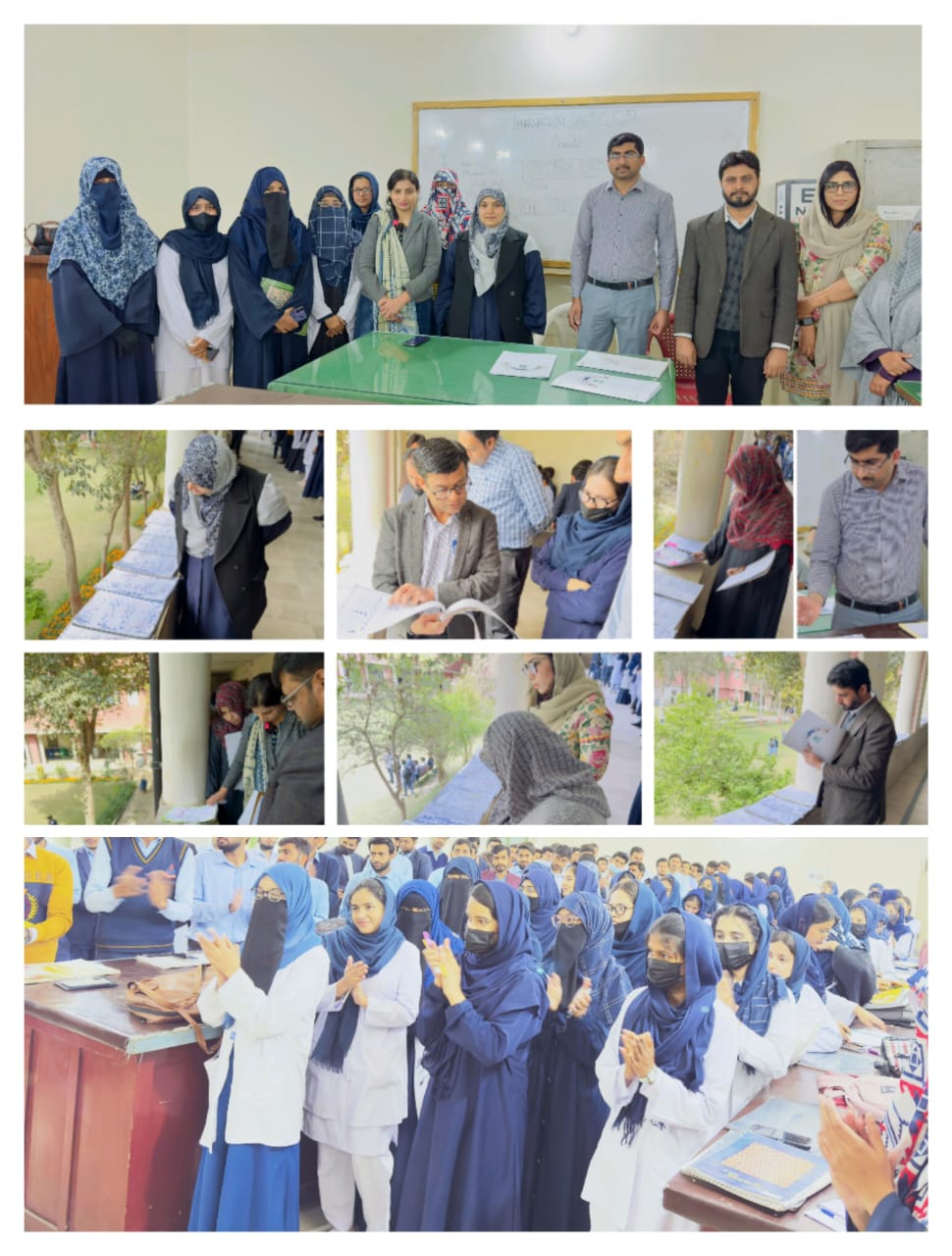 IUB organized Pharmacology and Therapeutics Sketchbook Exhibition & Competition at Khawaja Fareed Campus