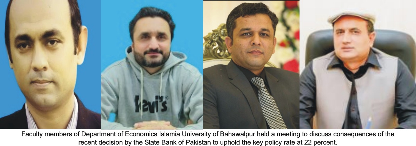 Faculty members of IUB convened to scrutinize the recent decision by the SBP to uphold the key policy rate at 22 percent