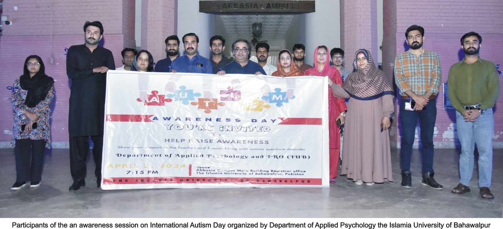International Autism Day 2024 celebrated at Abassia Campus, IUB