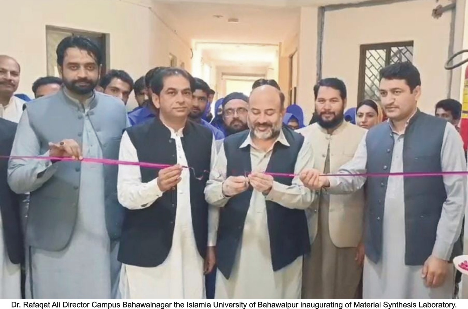 A Material Synthesis Lab equipped with modern equipment has been established in the IUB Bahawalnagar Campus