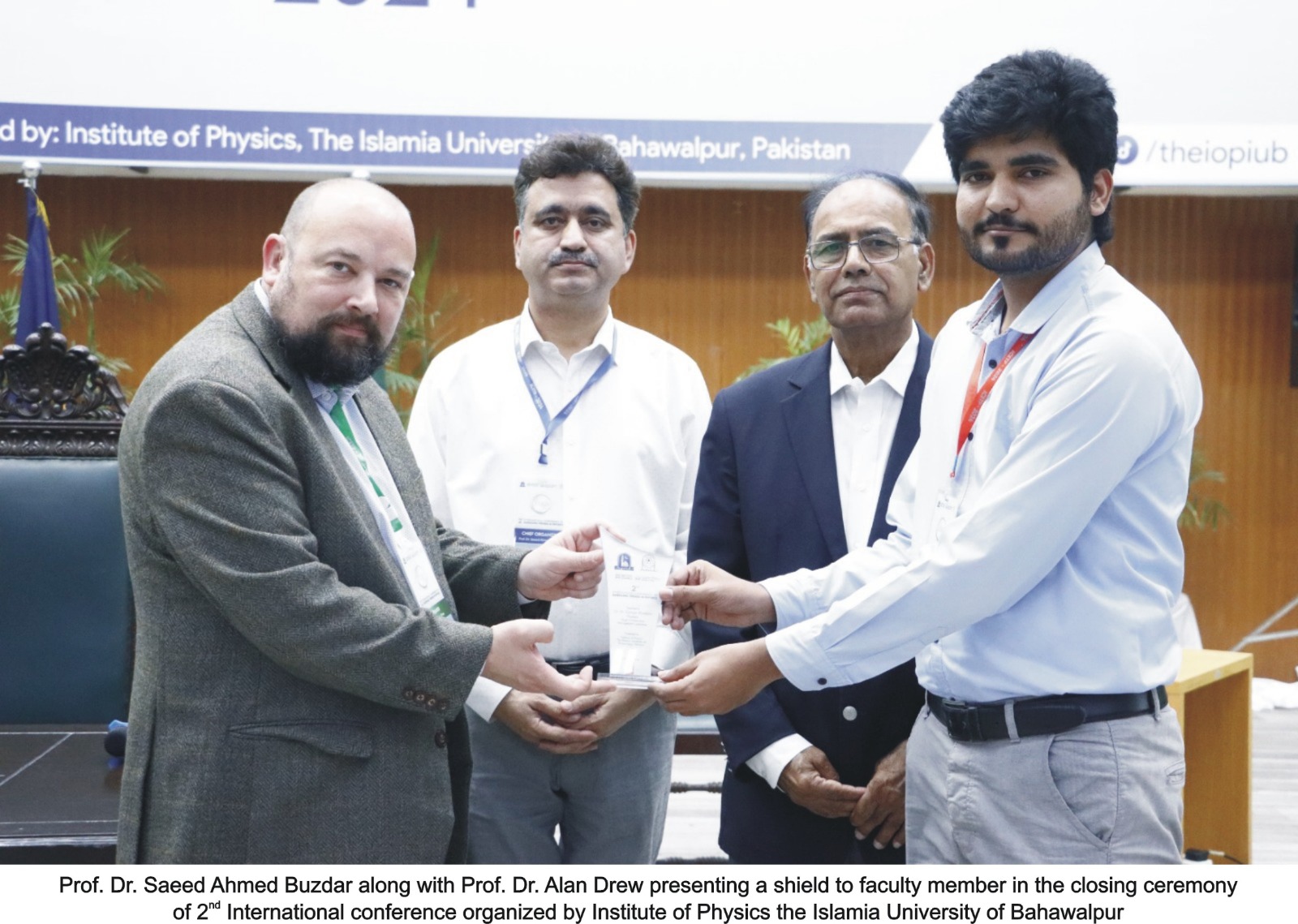 Closing ceremony of 2nd International Conference on Emerging Trends in Physics held at KGF Auditorium, IUB