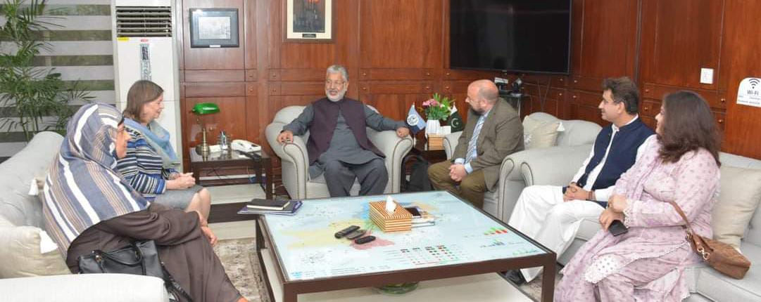 Prof. Dr. Saeed Ahmad Buzdar along with the faculty members of UK universities met the Chairman HEC Prof. Dr. Mukhtar