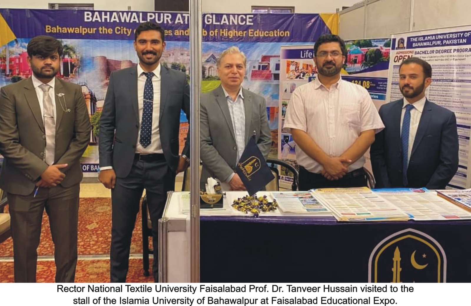 IUB team participated in Daily Jung Education Expo 2024 held in Faisalabad