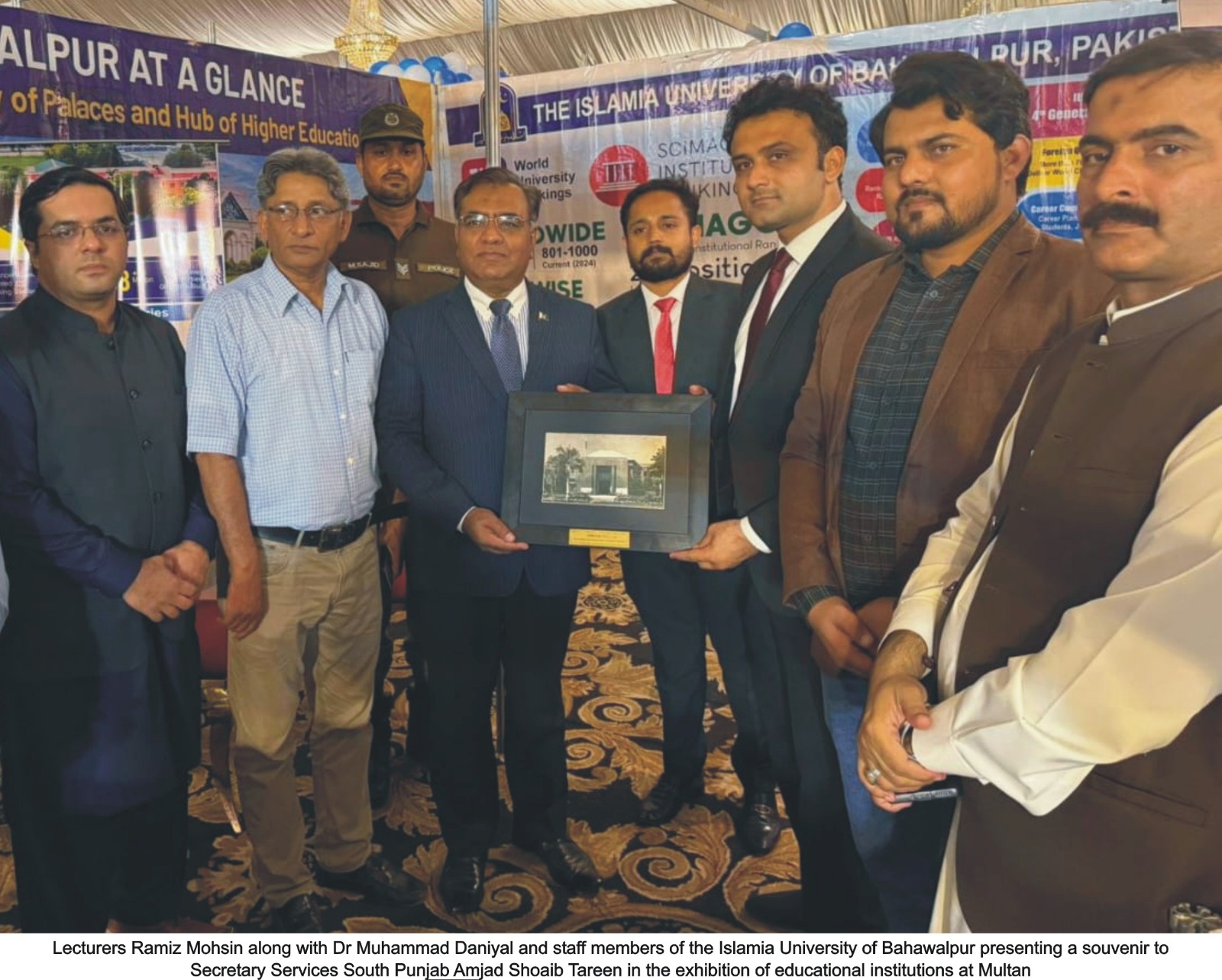 IUB team participated in Daily Jung Education Expo 2024 held in Multan