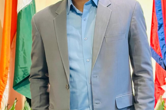 IUB student Vinash Madan participated in the Pakistan-Nepal International Model United Nations session