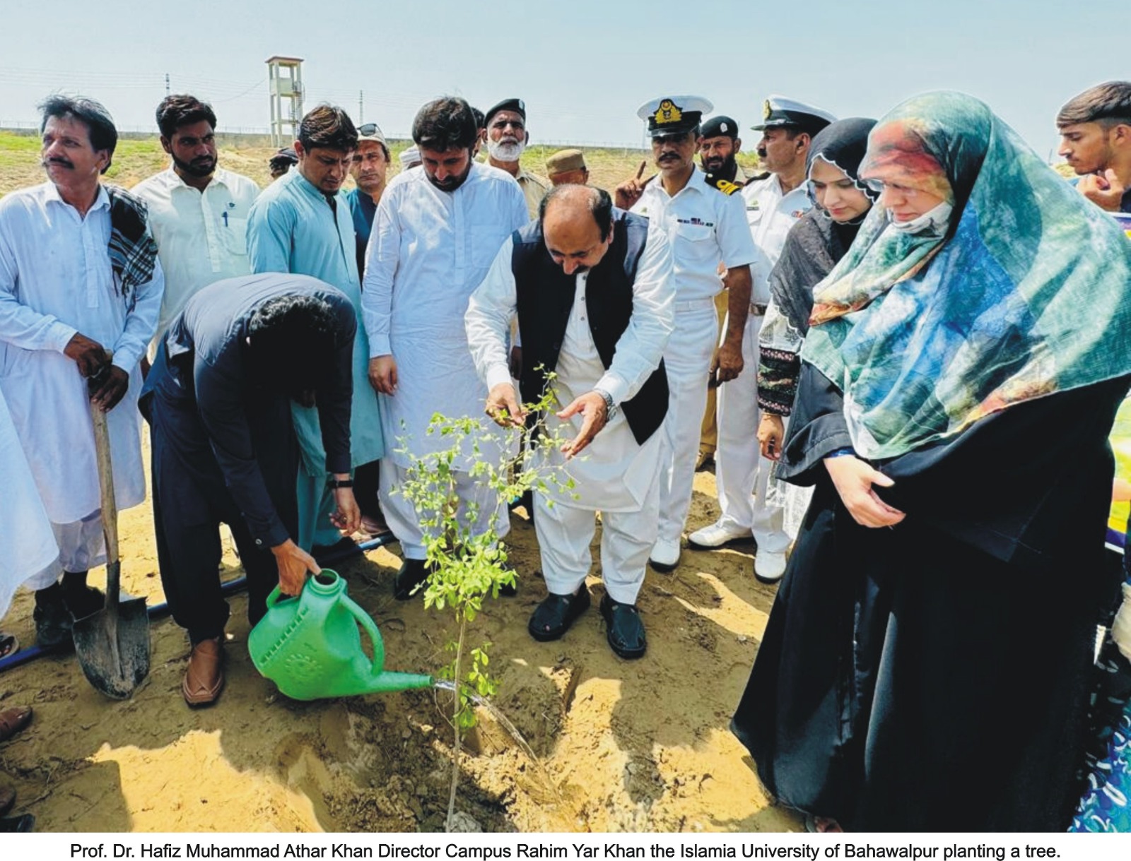 Tree plantation campaign was started at Islamia University Bahawalpur Rahim Yar Khan Campus