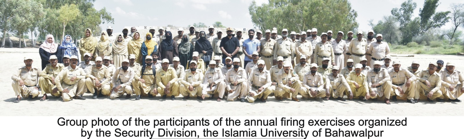 Security Division, IUB with the support of Bahawalpur Garrison organized annual firing exercises