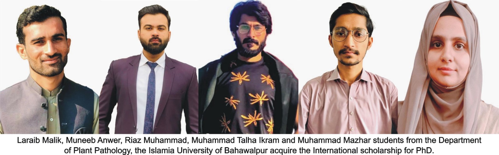 5 IUB students have received scholarships to 5 reputed international universities for higher education