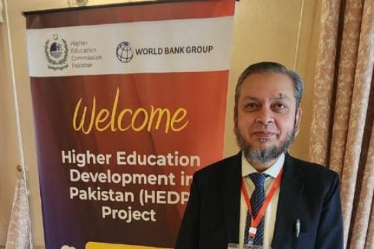 VC Prof. Dr. Muhammad Kamran is participating in the Higher Education Development in Pakistan Project Forum at Islamabad