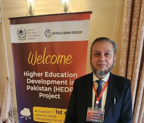VC Prof. Dr. Muhammad Kamran is participating in the Higher Education Development in Pakistan Project Forum at Islamabad