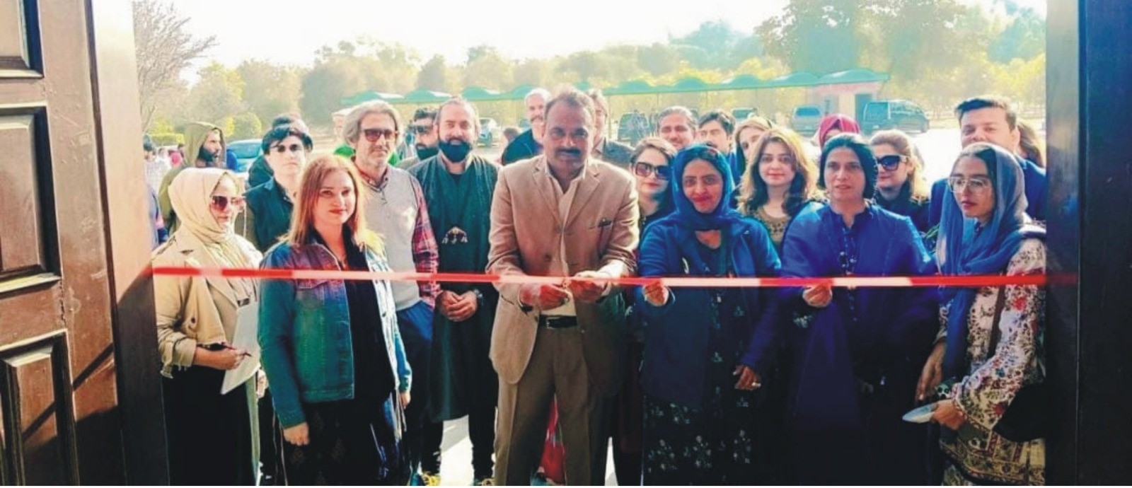 Inauguration of BFA Degree Show Spring 2025 at the Islamia University of Bahawalpur