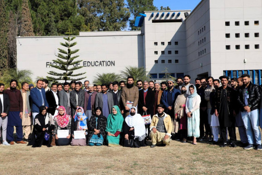 Prof. Dr. Wajid Naseem Jatoi from IUB attended the seminar at Mansehra University KPK as an agricultural expert