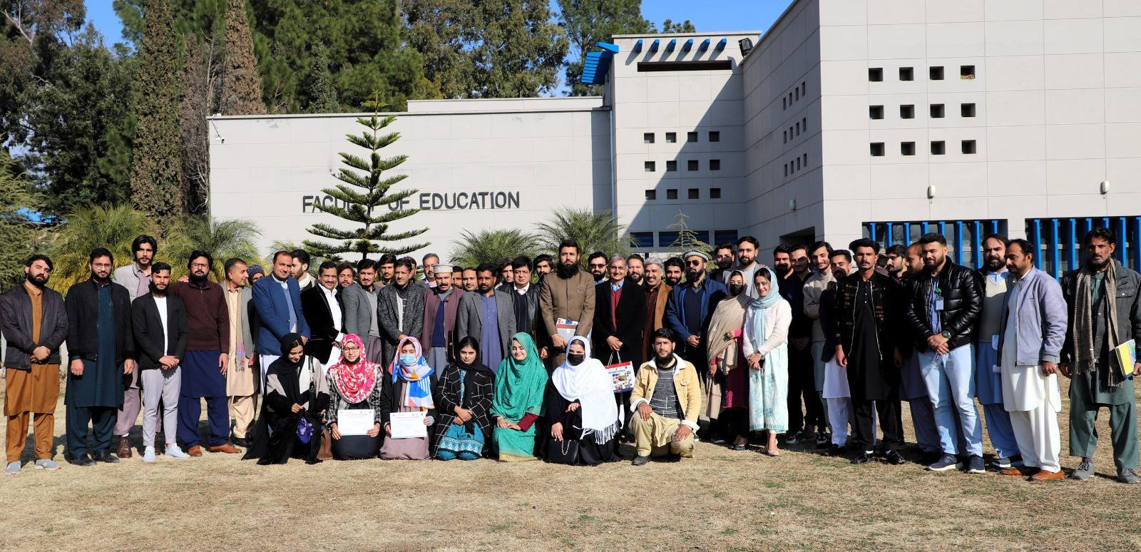 Prof. Dr. Wajid Naseem Jatoi from IUB attended the seminar at Mansehra University KPK as an agricultural expert